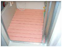 スノコちょうせい君 設置後