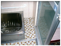 入浴台ちょうせい君 設置前