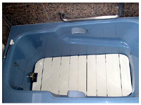 浴槽内すのこ 設置後