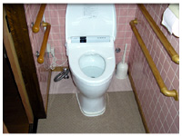 トイレ移乗台 設置前